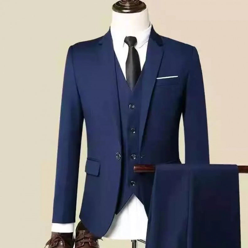 Style Herrenanzug – Slim Fit Business 3-teiliges Set